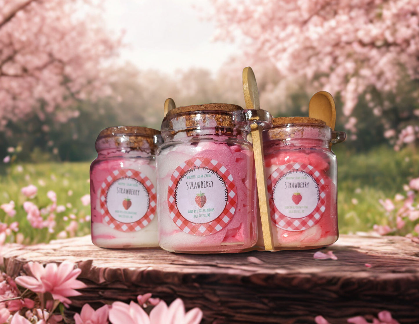 SUGAR SCRUB STRAWBERRY