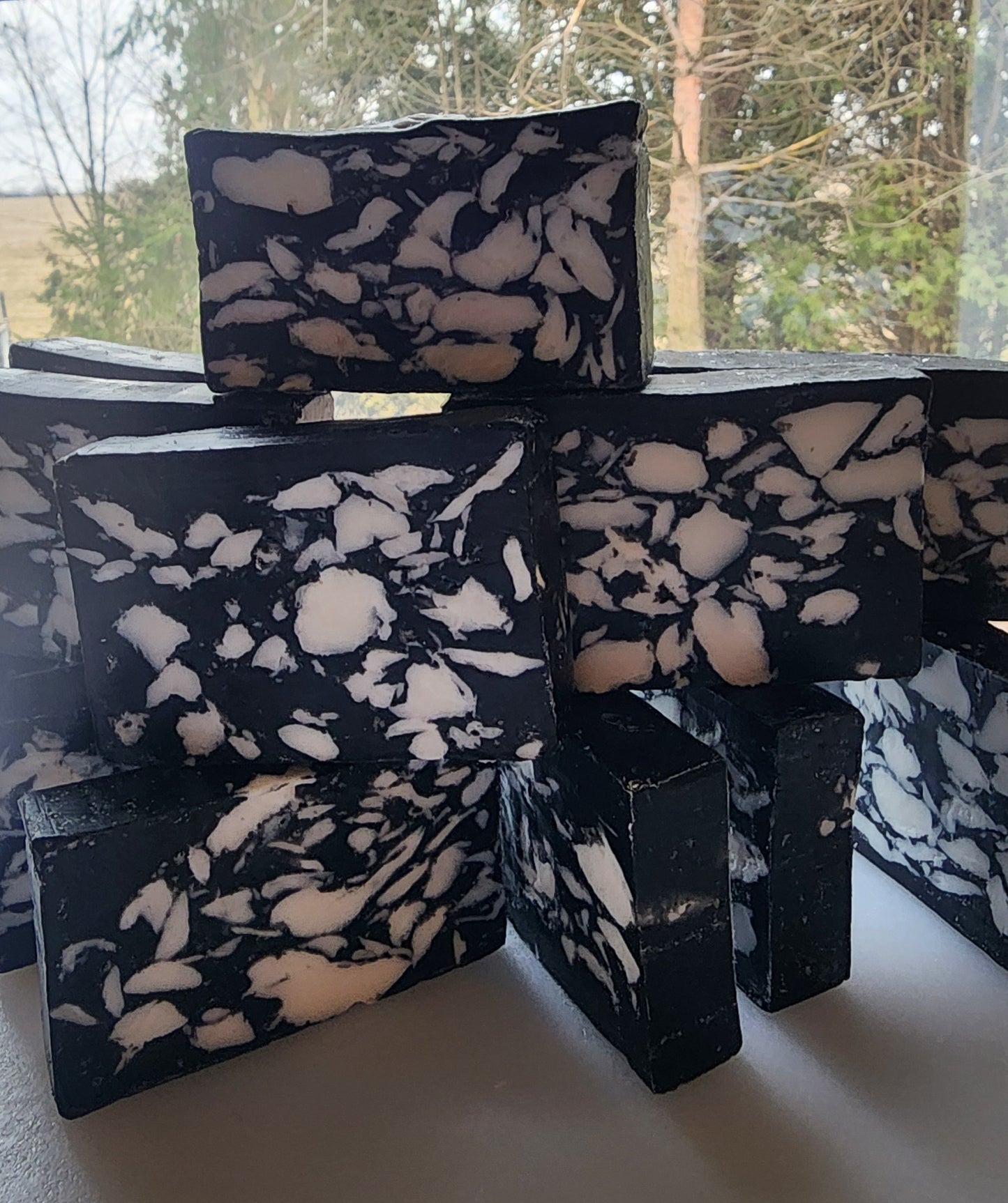 CHARCOAL /PEPPERMINT BAR SHOAP