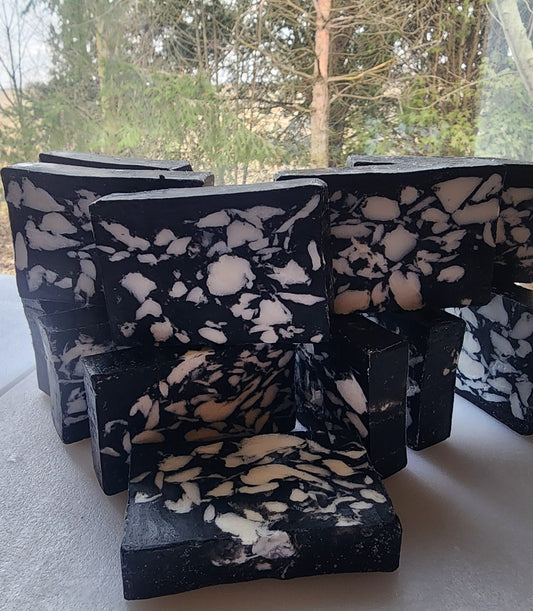 CHARCOAL /PEPPERMINT BAR SHOAP