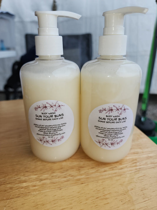Body Wash Sun Your Buns
