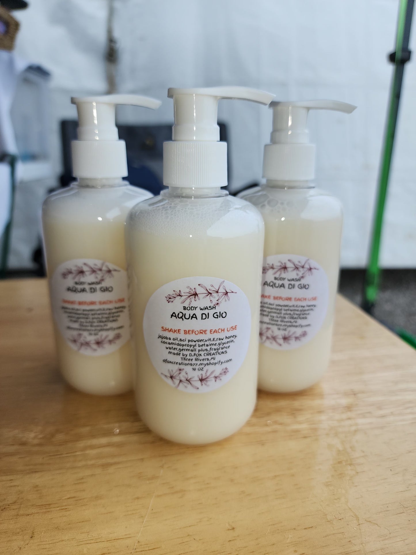 Body Wash Aqua Di Gio