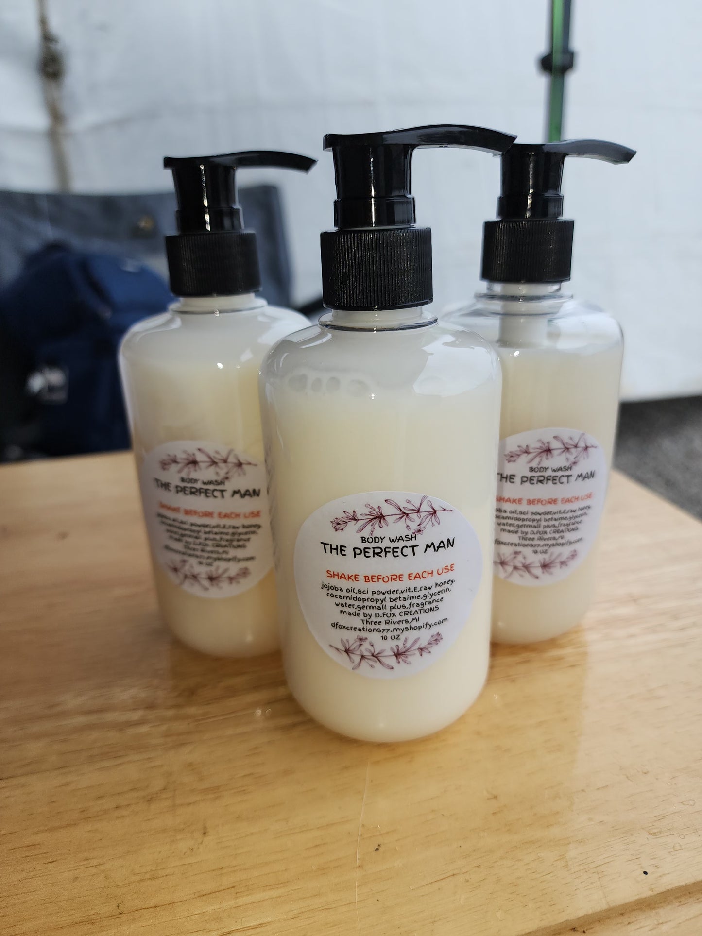 Body Wash..The Perfect Man