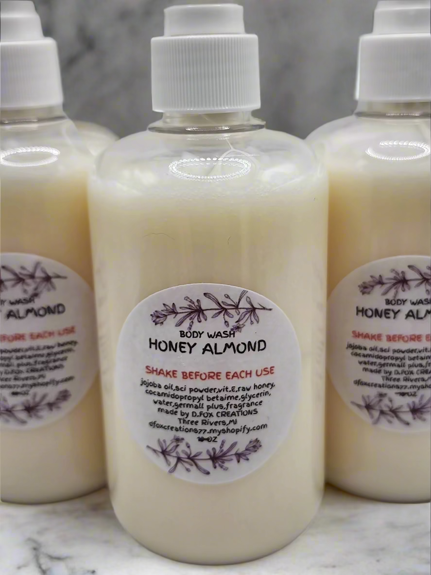 BODY WASH HONEY ALMOND