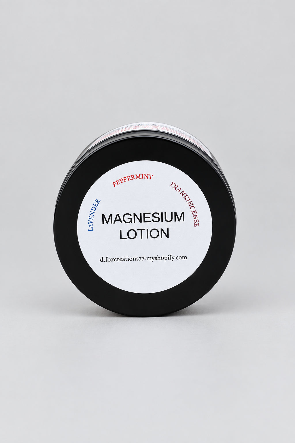MAGNESIUM LOTION LAVENDER, PEPPERMINT, FRANKINCENSE
