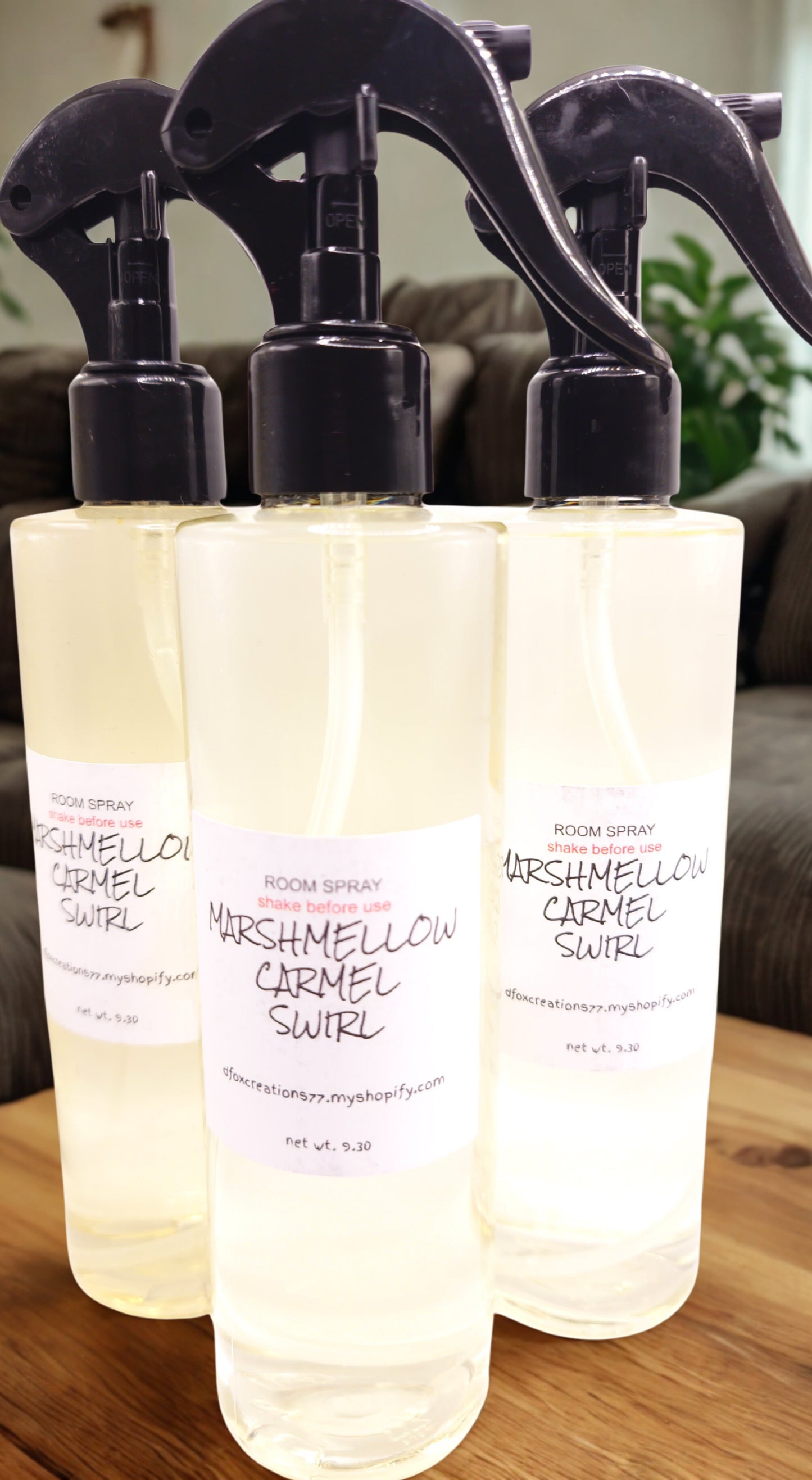 MARSHMELLOW CARMEL SWIRL ROOM SPRAY