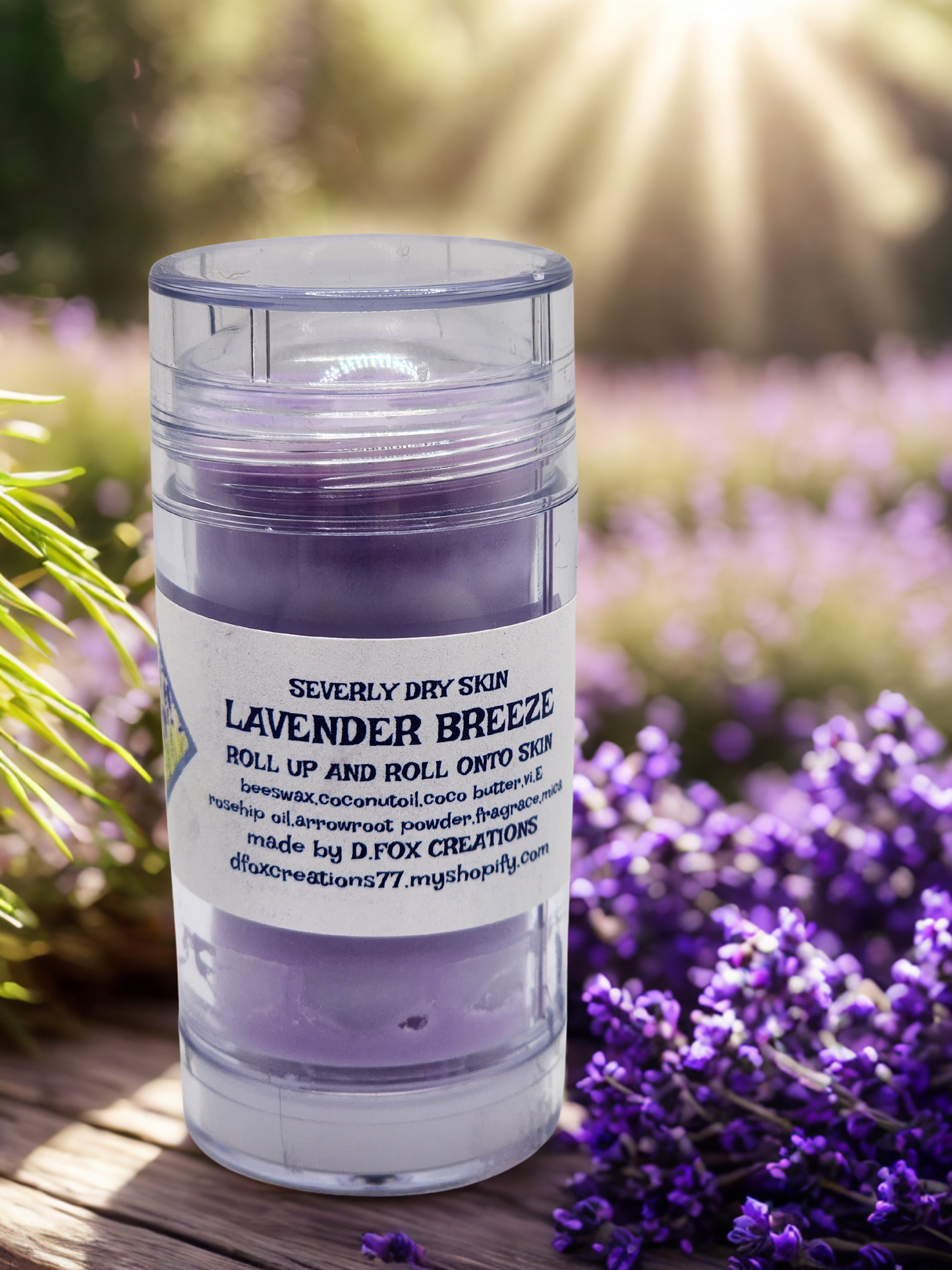 SOLID LOTION BAR: LAVENDER