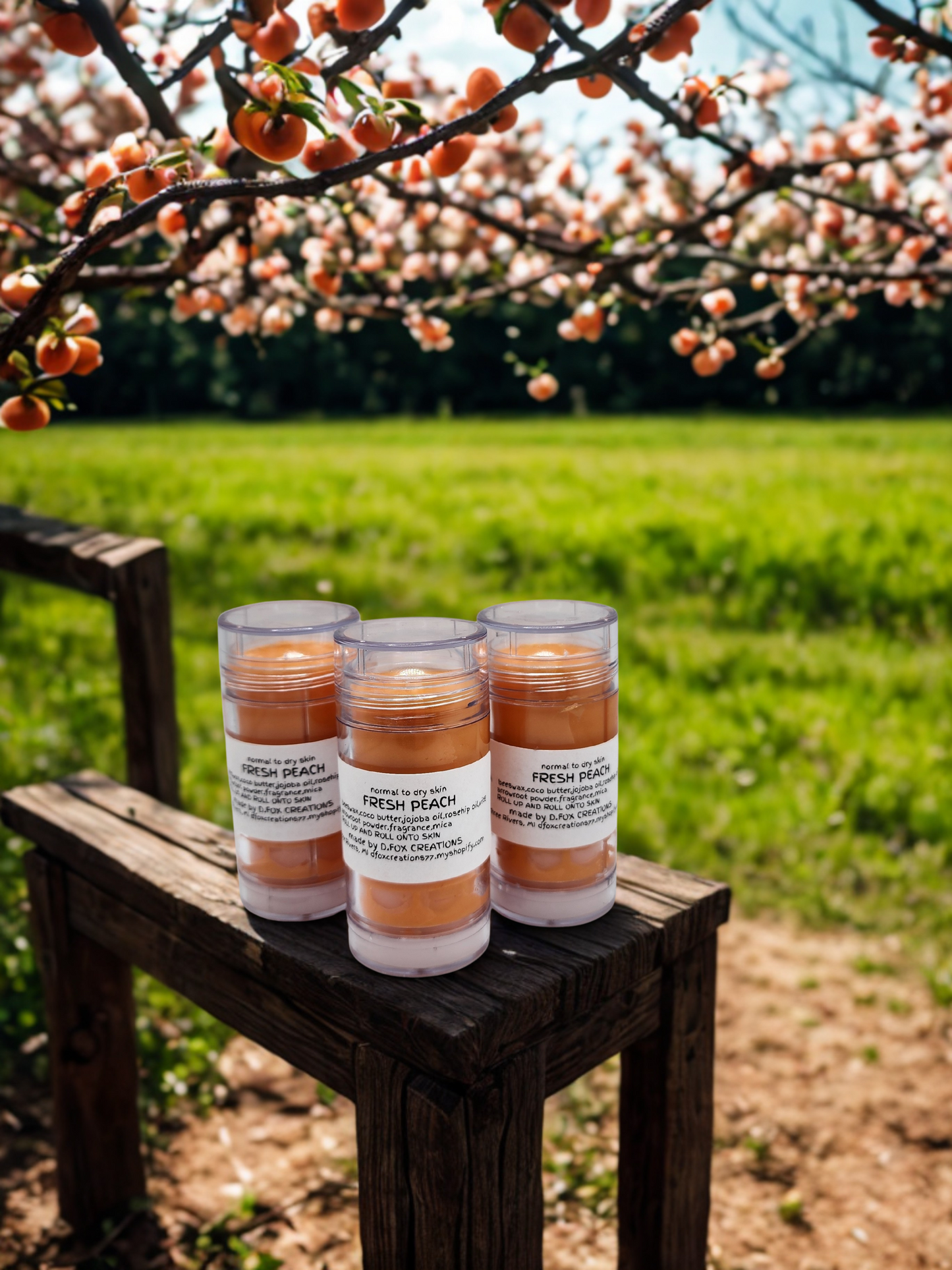 SOLID LOTION BAR: PEACH