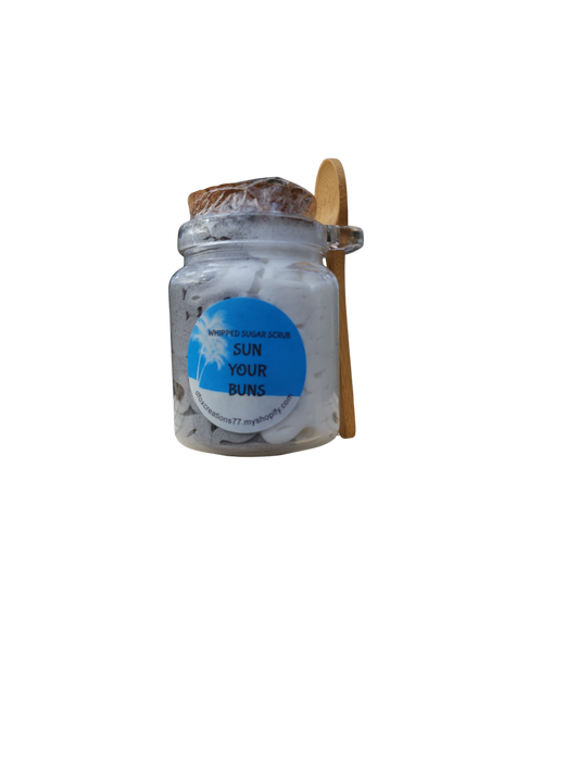 SUGAR SCRUB SUN YOUR BUNS