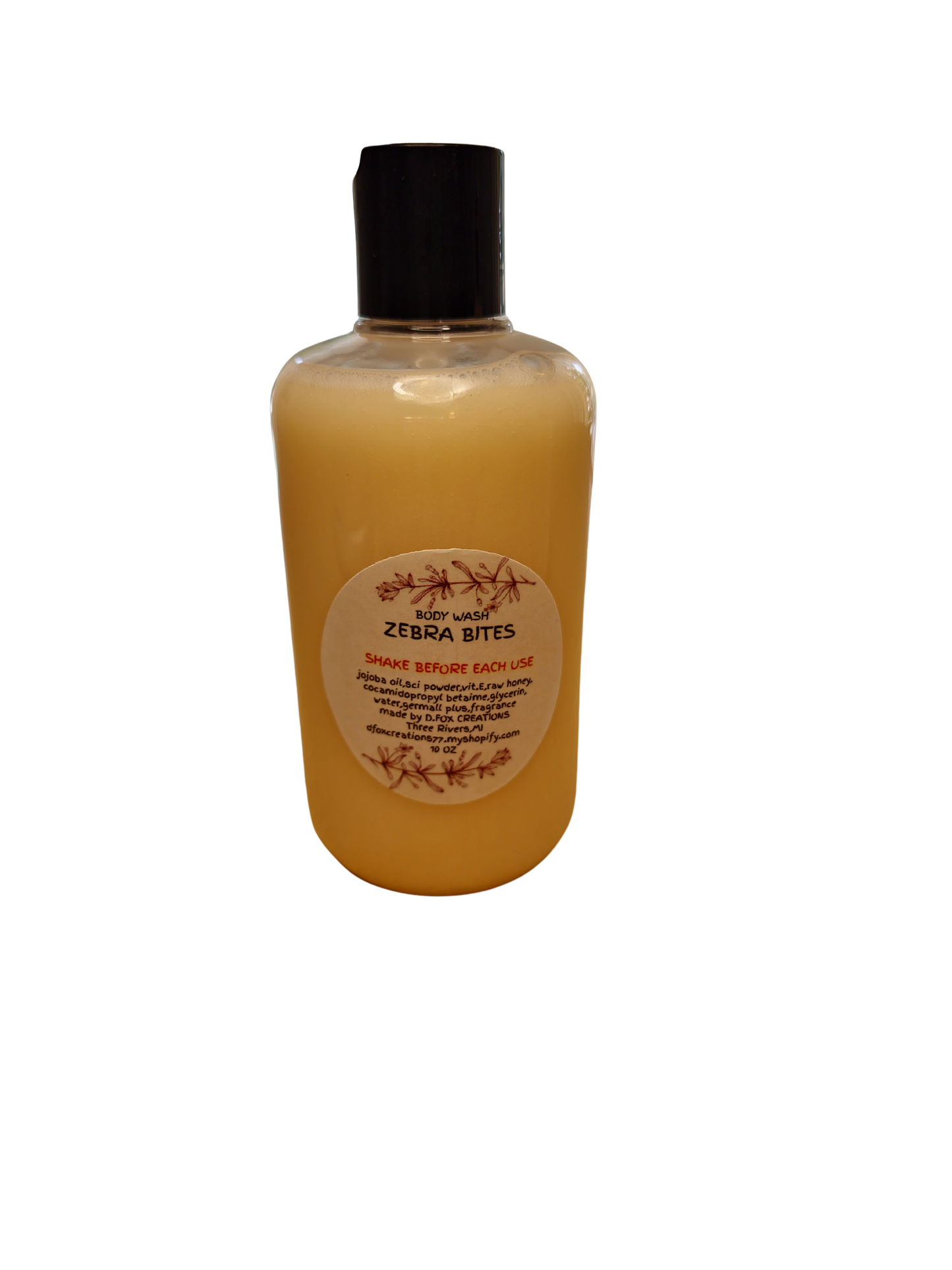 ZEBRA BITES BODY WASH