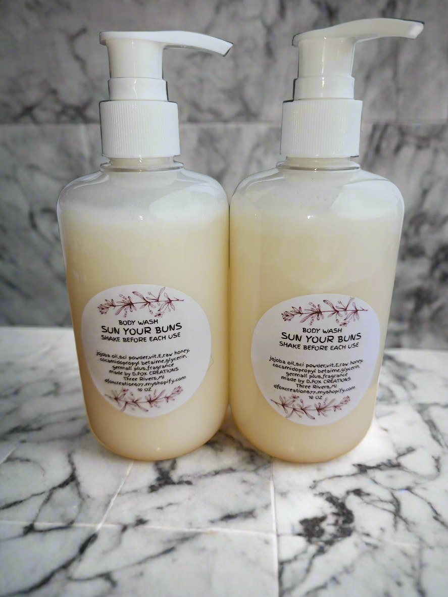Body Wash Sun Your Buns